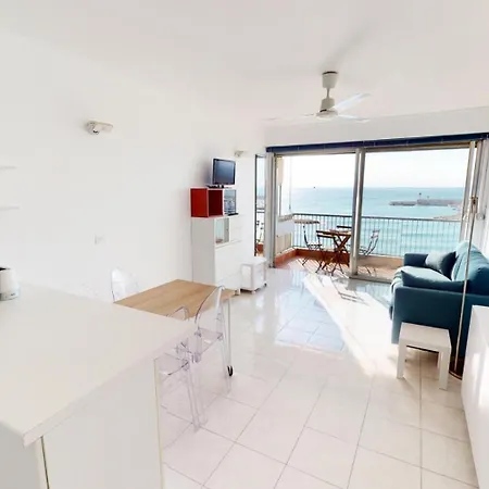 L'etoile De Mer - Giotto - Grand 2p Face Mer Avec Terrasse Proche Centre Et Plages Mae-2344 アパート *