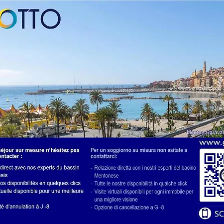 L'etoile De Mer - Giotto - Grand 2p Face Mer Avec Terrasse Proche Centre Et Plages Mae-2344 アパート